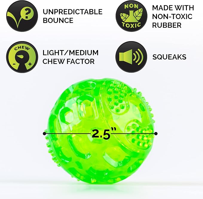 Hyper Pet DuraSqueak Dog Ball Toy, Interactive Dog Toys that Float and Squeaks - Image 7