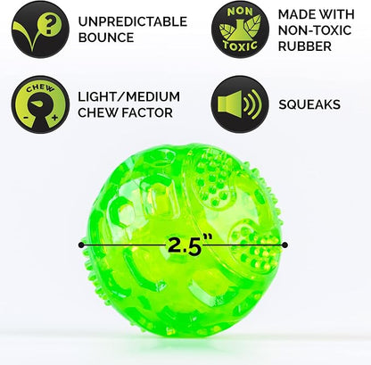 Hyper Pet DuraSqueak Dog Ball Toy, Interactive Dog Toys that Float and Squeaks - Image 7