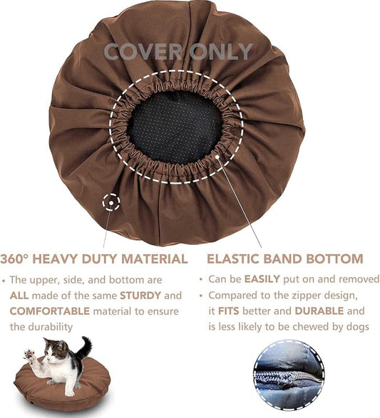 Dog Bed Cover Waterproof Replacement Machine Washable Covers - Image 2