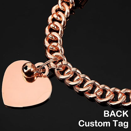 Hillban Dog Chain Gold-Plated Diamond Collar - Image 3