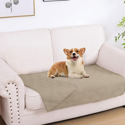 hyha Waterproof Dog Blanket, Reversible Pet Bed Blanket, Soft Sofa Couch Cover by hyha
