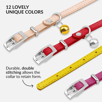 CollarDirect Leather Cat Collar - Image 5