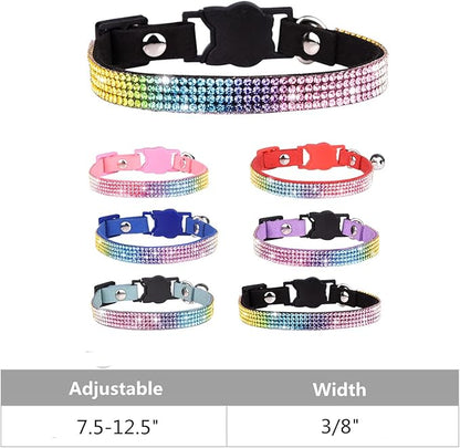 Cat Collar Breakaway Bling Diamond Rhinestone - Image 2