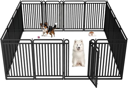 New Thickened Version Dog Playpen, 40 Inch Dog Fences by XDPET