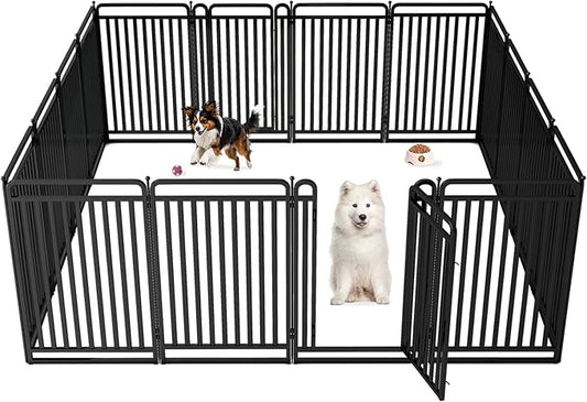 New Thickened Version Dog Playpen, 40 Inch Dog Fences by XDPET