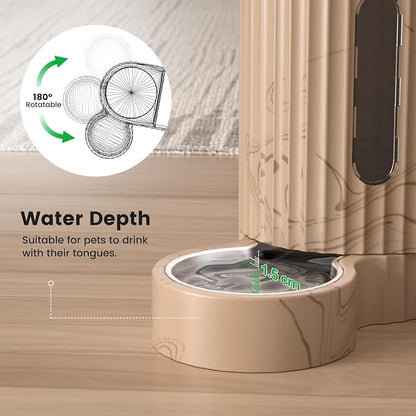 Gardner Pet Gravity Automatic 2-in-1 Pet Feeder, 0.8 Gallons*2 Cat Feeder and - Image 5