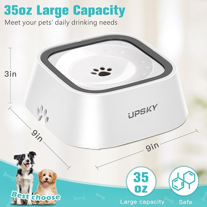 UPSKY No-Slip Slow Drinking Bowl - Image 3