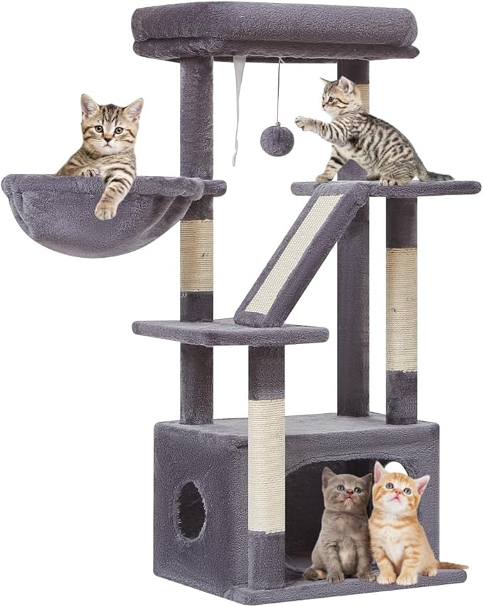Taoqimiao Cat Tree, 38.5-Inch Cat Tower by Taoqimiao