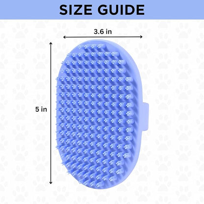 Dog Grooming Bath Brush, Pet Rubber Brush - Image 6