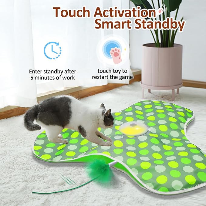 Interactive Cat Toy, Automatic Cat Toys - Image 3