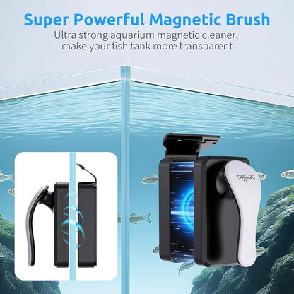 SEAOURA Magnetic Aquarium Glass Cleaner，Algae Scraper - Image 2
