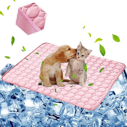 Dog Cooling Mat Pet Cooling Pads Dogs & Cats Pet Cooling Blanket by aingycy
