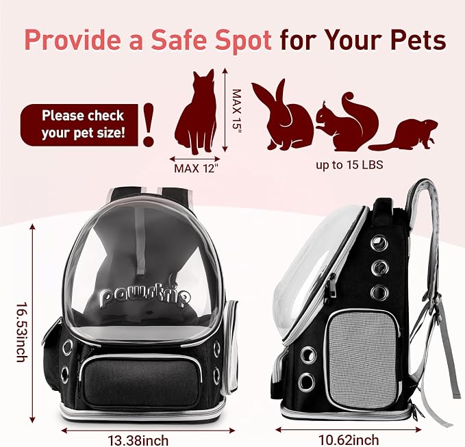 Pawstrip Cat Backpack Carrier - Image 5