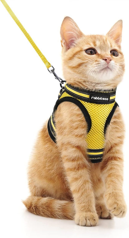 rabbitgoo Cat Harness and Leash Set by rabbitgoo