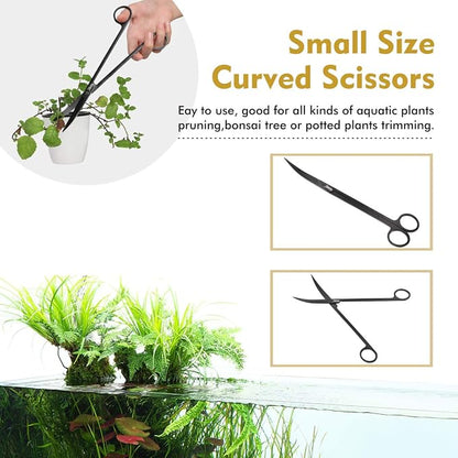 hygger Long Stainless Steel Premium Aquarium Tools, - Image 4