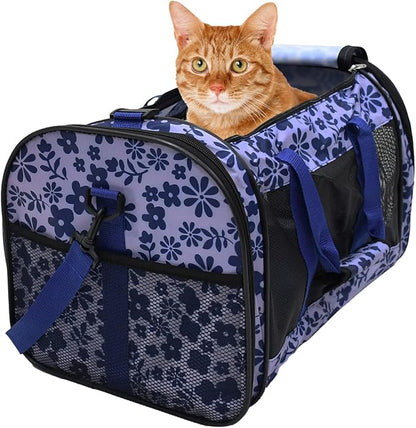 Soft-Sided Kennel Pet Carrier for Small Dogs, Airline Approved Cat Carriers Dog by GOOPAWS