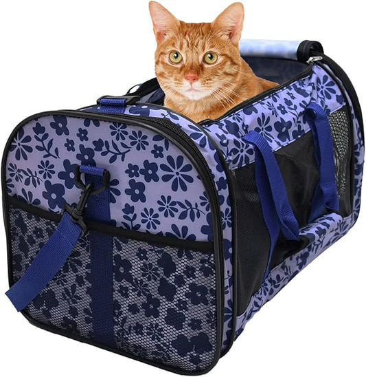 Soft-Sided Kennel Pet Carrier for Small Dogs, Airline Approved Cat Carriers Dog by GOOPAWS