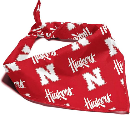 Nebraska Cornhuskers Officially Licensed Bandana by ShopInstaPets