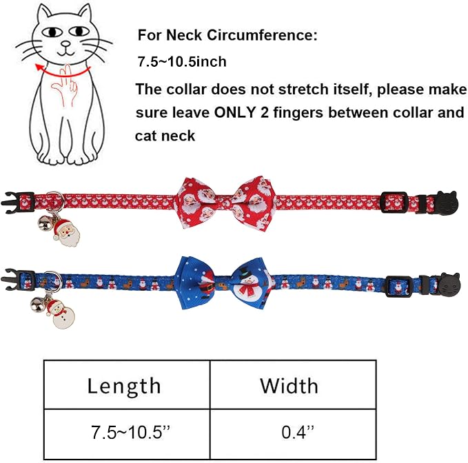 ADOGGYGO Christmas Cat Collar - Image 6