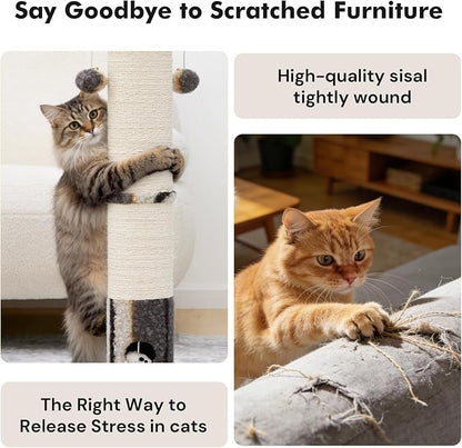34inches Cat Scratching Post Sisal Cat Scratcher - Image 3