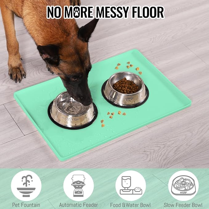 MateeyLife Dog & Cat Food Mat - Image 4