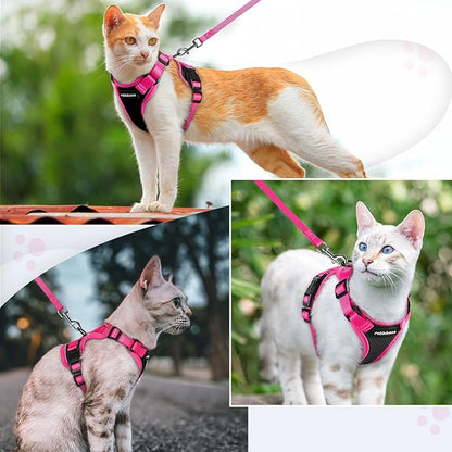 rabbitgoo Cat Harness and Leash Set, Escape Proof Soft Adjustable Vest Harnesses - Image 8