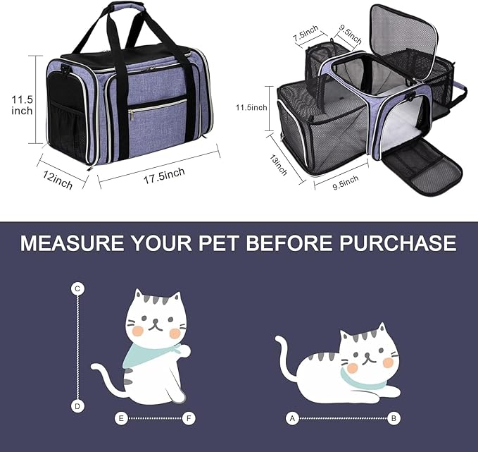 BAGLHER Expandable Cat Carrier - Image 2