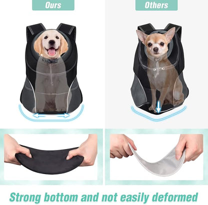 YUDODO Dog Front Carrier Backpack, Adjustable Breathable Pet Carrier - Image 7