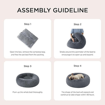 Bedsure Calming Dog Bed for Medium Dogs - Image 6