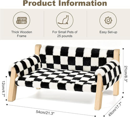 Elevated Cat Couch Bed for Indoor Cats - Image 2