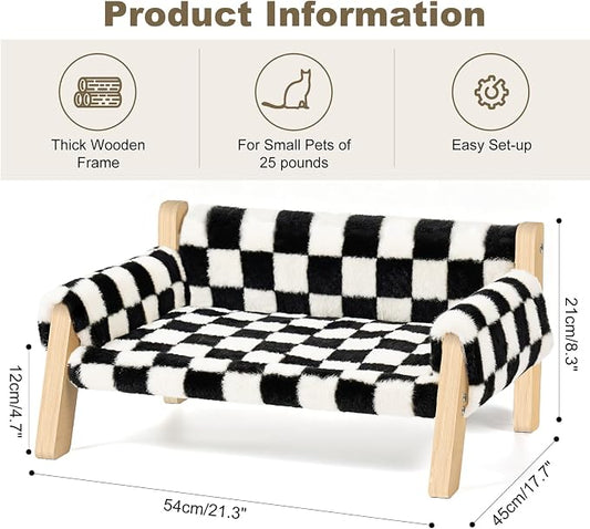 Elevated Cat Couch Bed for Indoor Cats - Image 2