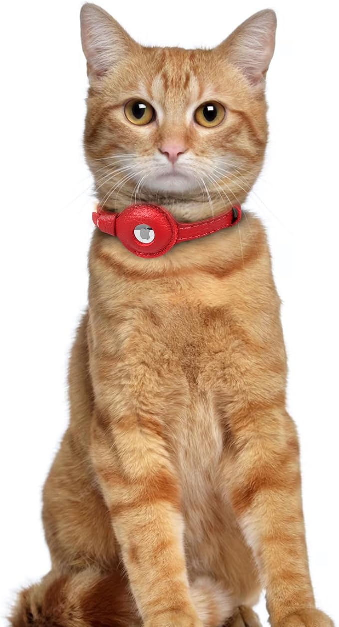 OOPSDOGGY Leather AirTag Cat Collar - Image 6
