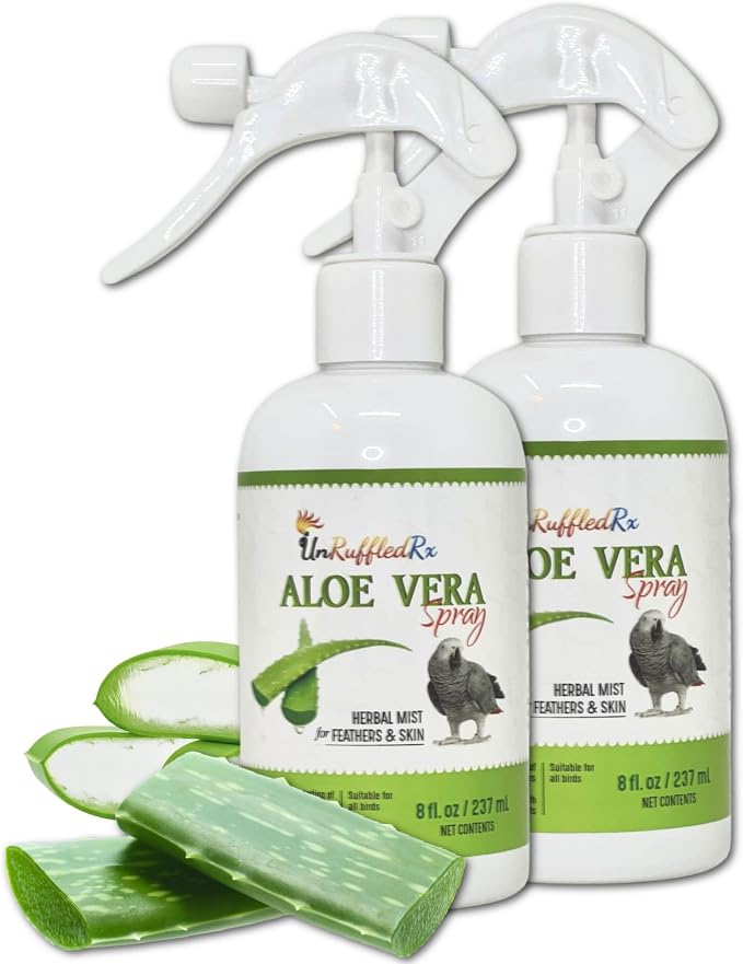 UnRuffledRx Aloe Vera Bird Spray by UnRuffledRx