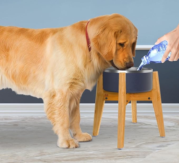 Dog Bowl Stand - Ideal for Large Breeds, Adjustable, Raises Pet Food Feeders - Image 4