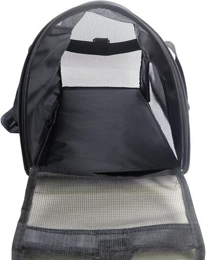 Cat Carrier, Soft-Sided Pet Travel Carrier - Image 5