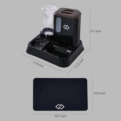 Gravity Cat Feeder and Automatic Water Dispenser - Image 6