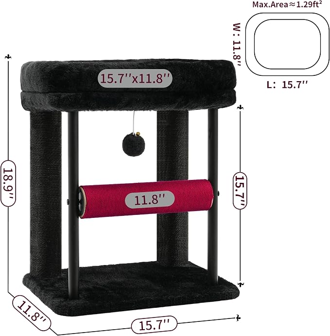 Hey-brother Cat Tree, Cat Scratching Posts - Image 3