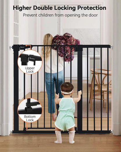 COMOMY 36" Extra Tall Baby Gate - Image 6