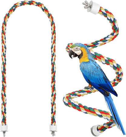 iplusmile Bird Rope Perch Swing & Climbing Toy by iplusmile