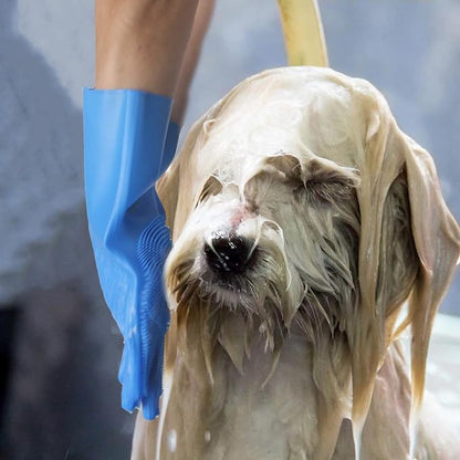 Pet Grooming Gloves, Dog Washing Gloves - Image 9
