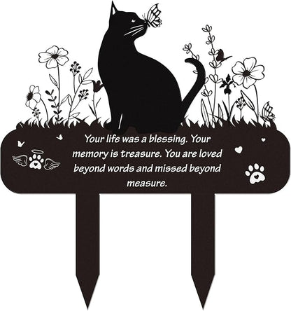 Pet Cat Memorial Grave Markers by RNGMSI