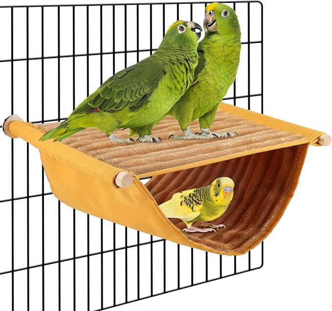 BWOGUE Winter Warm Bird Nest Bed Hanging Hammock Snuggle Hut Parrot House Tent by BWOGUEPetHome