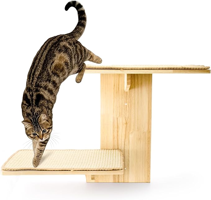 Cat Wall Shelves, Wall Mount Adult Cat Tree by Nagpew
