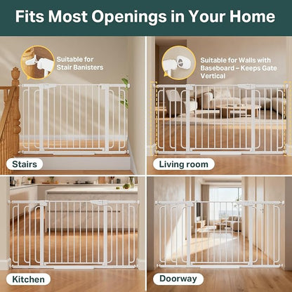 Cumbor 36.6-59" Extra Wide Baby Gate - Image 6