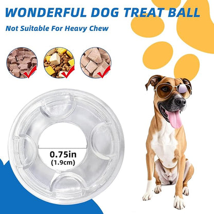 Interactive Puzzle Dog Treat Ball, Treat Dispensing Enrichment Dog Toys Ball - Image 6