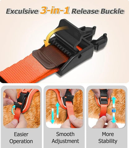 Halypet Cat Harness and Leash Set Escape Proof Adjustable Cat Leash Comfortable - Image 4