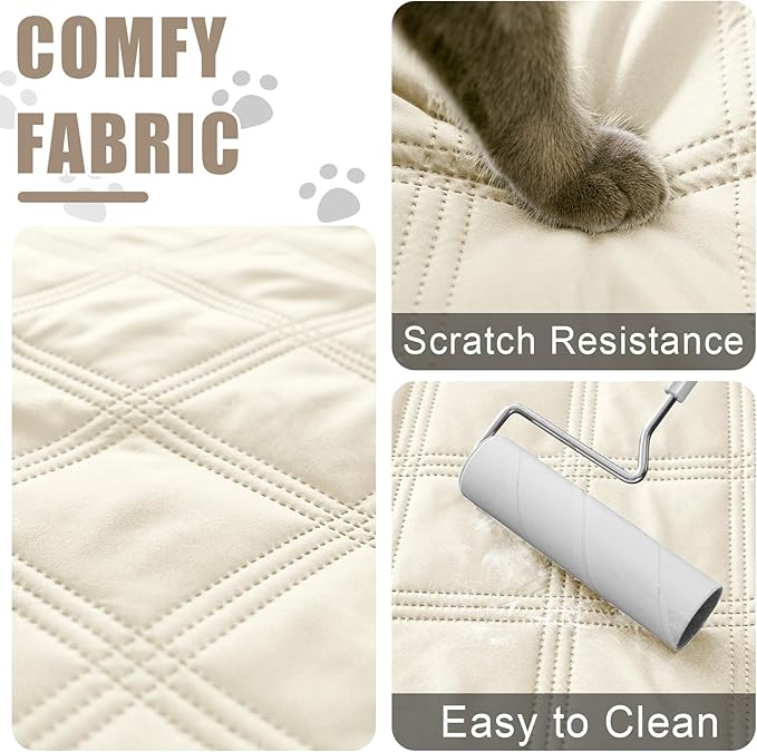 Smiry Waterproof Dog Bed Cover Blanket 40x80, Soft Reversible Pet Blanket - Image 4