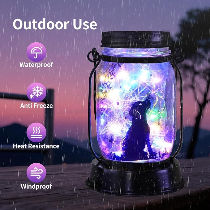 kyoryuger Dog Solar Colorful Lanterns Dog Lover Gifts - Image 2