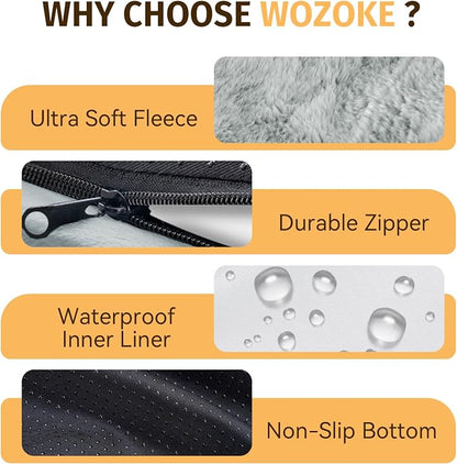 Orthopedic Waterproof Large Dog Bed: Memory Foam Washable Dog Bed - Image 6