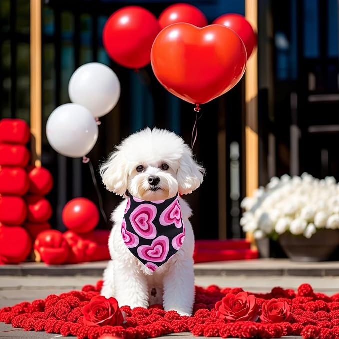 30 Pack Valentines Day Dog Bandanas Bulk - Image 6